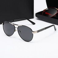 Metal Sunglasses for Men Polarized Original UV400 Driver's Shades UV Protection