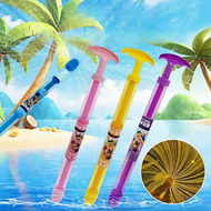 1pc! A Must-Have For Summer: Romantic Firework Water Gun. It Is A Pull-Type Water-Spraying Toy With