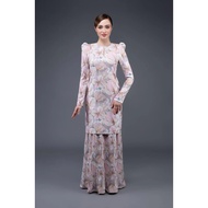 RR Baju Kurung Modern Pleated Sophea in Pink size S by rizman ruzaini