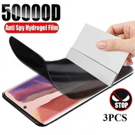For Motorola Edge 60 Fusion 50 Neo ThinkPhone 25 3Pcs 5000D Anti Spy Privacy Soft Hydrogel Film For 