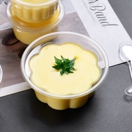 [50pcs] Bekas Pudding Dadih/Jeli Pudding/Jelly Cup with Lid