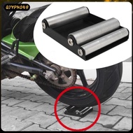 [qjypno49] Generic Motorcycle Wheel Cleaning Stand Sturdy Bike Wheel Roller Stand