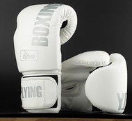【全新*有 8,10,12,14oz.碼】專業成人拳擊手套 Boxing Gloves Fighting Training Martial Art Thai Protection 男女合用 輕巧耐磨 
