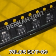 5pcs 78L05 smd SOT-89