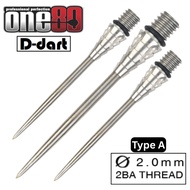 ONE80 FLEXI DART POINT - STEEL TIP CONVERSION POINT 2BA REFLEX POINT