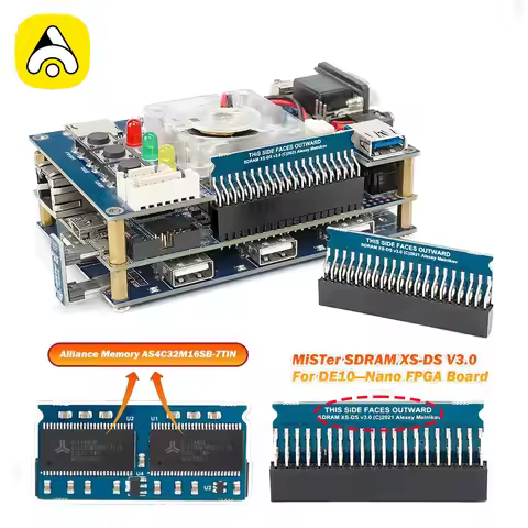 Newest v3.0 MiSTer SDRAM XS-DS 128MB Module For Neo Geo /Sega Saturn/Sega Mega CD Core Game Consoles