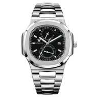 Ticarto Water Proof Watch With Date Display for Men Steel Belt Quartz Bezel Relo#2803A