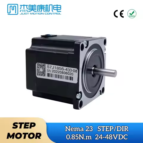 Nema 23 JMC 57J1856-430-8 Hot Sell 0.85N.m Hybrid Stepper Motor Shaft 8x20mm Ready in Stock for 3D P