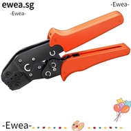 EWEA Crimping Pliers, Alloy Steel Orange Wire Strippers, Easy to Use Wiring Tools Cable