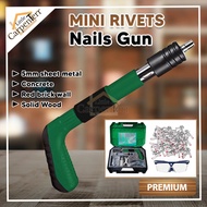 Little Carpenterr Manual Metal Nail Gun Mini Rivets Concrete Tool Puncher Tuft Gun Mesin Paku Tembak