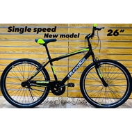 Ready Stock / Basikal Dewasa 26 Inci / Bicycle Single Speed Double Wall Rim / Mountain Bike/ Basikal MTB/ Basikal Remaja