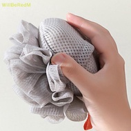 [WillBeRedM] 1 Piece Of Soft Loofah Sponge Bath Ball For Soap 2-in-1 Soap Dispenser And Body Scrub B