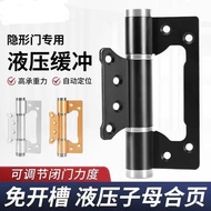 Hydraulic Hinge Cushioning Adjustable Damping Spring Hinge Hydraulic Fully Automatic Silent Hinge In