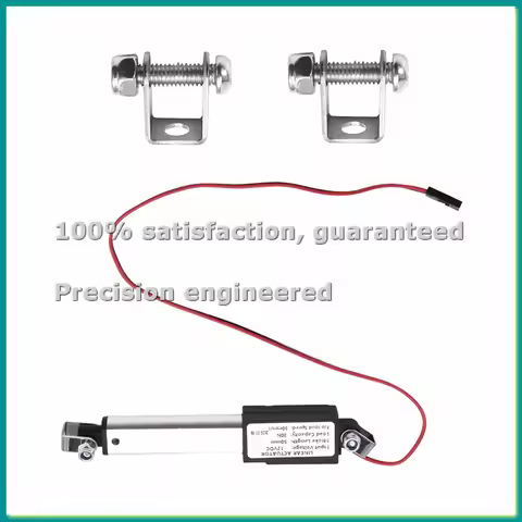 Micro-Type Linear Actuator,2In Stroke,30N/6.75lb,Speed 30mm/S Mini Electric Waterproof Actuator Moto
