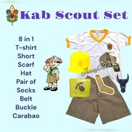 8in1 Kab Scout Uniform Complete Set for kids Boy