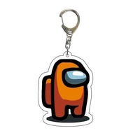 Anime Game Merchandise among us Keychain New Style among us Cartoon Acrylic Keychain