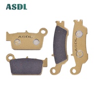 รถจักรยานยนต์ด้านหน้าและด้านหลังแผ่นดิสก์เบรกตั้งค่าสำหรับยามาฮ่า YZ125 YZ125X YZ250 YZ250X YZ250F Y