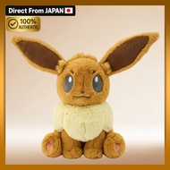 Pokemon Center Original Eevee Fuwafuwa Hug Plush Doll Fluffy