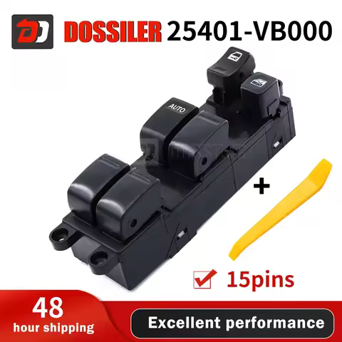 25401-VB000 Dossiler For 2000-2006 Nissan Sentra Power Window Lifter Master Control Switch 25401-4M5