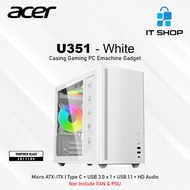 Acer U351 Gaming PC Case - White