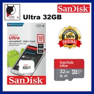 Sandisk Ultra 32GB Micro SDHC UHS-I Card - 98MB/s U1 A1 - SDSQUAR-032G-GN6MA SANDISK