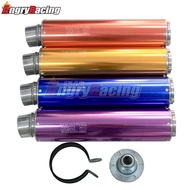 Aluminum Motorcycle Exhaust Pipe Muffler With Silencer For CB250 CBR250 CB400 CBR400 XJR400 FZ400 ZR