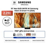 Samsung 55” Neo QLED QN70F 4K Vision AI Smart TV (2025)