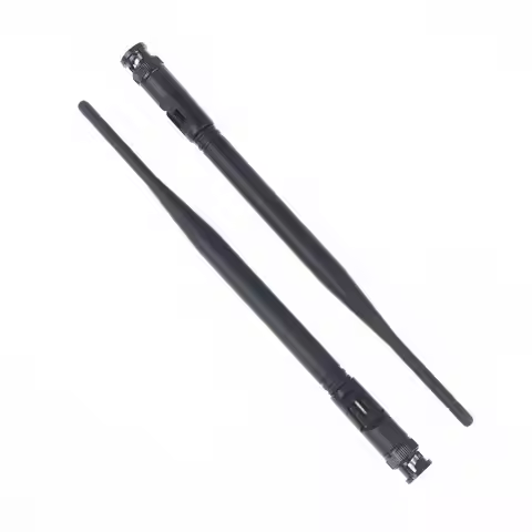 2Pcs 210mm UHF Antenna With BNC Connector 5dBi Gain UHF 500MHz-900MHz Antenna For Wireless Microphon