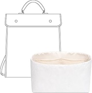 FANJI Project Tote Bag Organizer Insert for GOYARD Backpack handbag, Custom Fit Inside Premium Craie