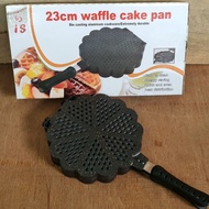 HAPPYSHOP - WAFFLE MAKER Anti Lengket - Cetakan Kue Wafel Waffle Cake Pan Tidak Lengket 23cm 23 CM