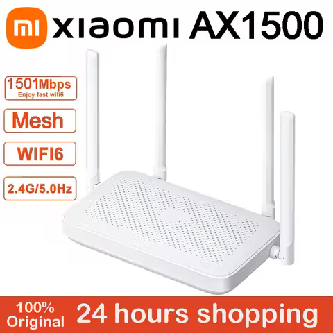 Xiaomi AX1500 wifi6 Router 1501Mbps 2.4G/5GHz Dual Band Router Gigabit Ethernet Port OFDMA Transmiss