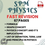 (PDF) SPM PHYSICS FAST REVISION NOTES FORMULA, CONCEPT & DEFINITION Form 4 & 5 KSSM Nota Formula & K