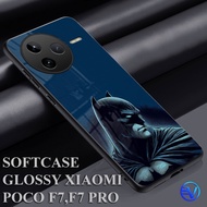 [ GT16 BATMAN ] Softcase Xiaomi POCO F7& F7 PRO Case Glitter Mirror Sublime Silicone Xiaomi