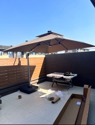 🐚遮陽傘parasol  戶外  遮陽傘  陽台  露台 別墅 花園  太陽傘  商用  室外 擺攤  羅馬傘#遮陽傘#太陽傘