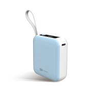 Commy Powerbank P9 10000 mAh พาวเวอร์แบงค์ชาร์จเร็ว 22.5W ขนาดเล็ก มีสายในตัว รับประกัน 1 ปี