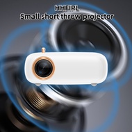 Hhfipl Small Short Throw Projector smart ultra short focus projector portable Dedicated Bedroom Dormitory HD Mobile Phone hdmi Input gift remote control whiteboard