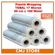 Plastic Wrapping 50cm x 100M Stretch Film 50cm x 100M 17 Micron