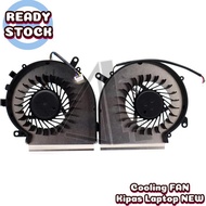 NEW Laptop CPU + GPU Fan MSI MS-16JB MSI MS-16J9 MSI MS-16JC Laptop Gaming 4 PIN, NEW