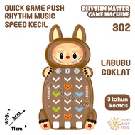 TAIYO Quick Push Game Rhythme Rhythm Music Speed Kecil Pop It Elektronik Karakter LED Mainan Anak