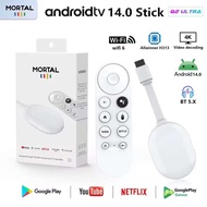 Global Version Android 14.0 Mortal TV Stick Q2 Ultra BT5.X WIFI6 Streaming Wireless HDMI Multi-langu