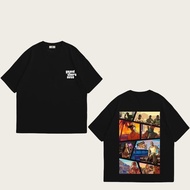 GTA6 Oversized T-Shirt Korean Style Unisex Soft Fabric Comfortable To Wear