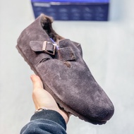 BIRKENSTOCK Men Women Suede Fur Shoes Winter Warm Shoes Discount