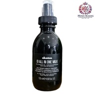OI ALL IN ONE MILK Davines multi-purpose care, anti-tangle, hair softening conditioner 135ml [ MK ]