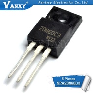 5PCS SPA20N60C3 TO-220F 20N60C3 TO220F SPA20N60 TO-220 N-channel MOS transistor 20A 600V new origina