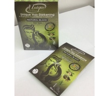 UNIQUE Hair Darkening Shampoo Conditioner Darkener Natural Black 30 ml