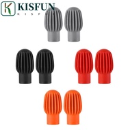 KISFUN Drum Stick Practice Tip Portable 2/4Pcs For Beginner Practicing Tips Silicone Drum Stick Head