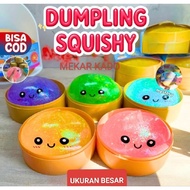 Large Glitter Squishy Dumpling - Squishy Dumpling BENING/ Squishy Bakpao random color (Unit price)