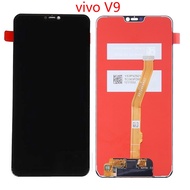 For vivo V9 Full LCD Display + Touch Screen Digitizer Assembly Parts For vivo V9 1723 Glass 6.3 "