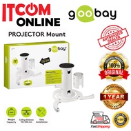 GOOBAY CEILING PROJECTOR M WALLMOUNT (51896) WHITE
