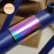 Folding Bike Frame Sticker for  Bicycle Rear Fork Accessories